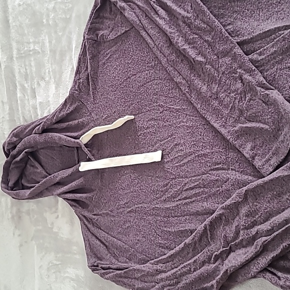 ZYIA Active Sarsaparilla Pocket Boyfriend Hoodie Pullover Purple - Picture 1 of 3